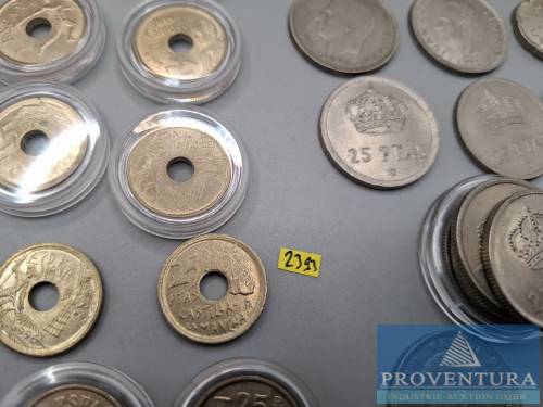 Umlaufmünzen Spanien Juan Carlos 154x 1 Peseta